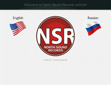 Tablet Screenshot of northsoundrecords.com